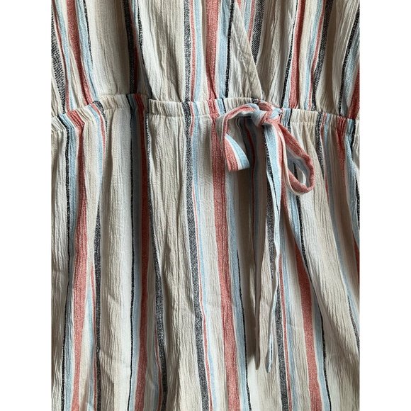New Joe B striped Rayon Romper size large New with tags - Picture 2 of 10